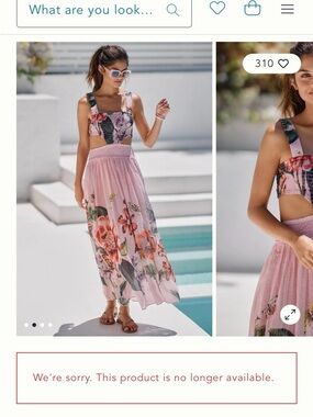 Anthropologie The Piper Bandeau Cutout Maxi Dress